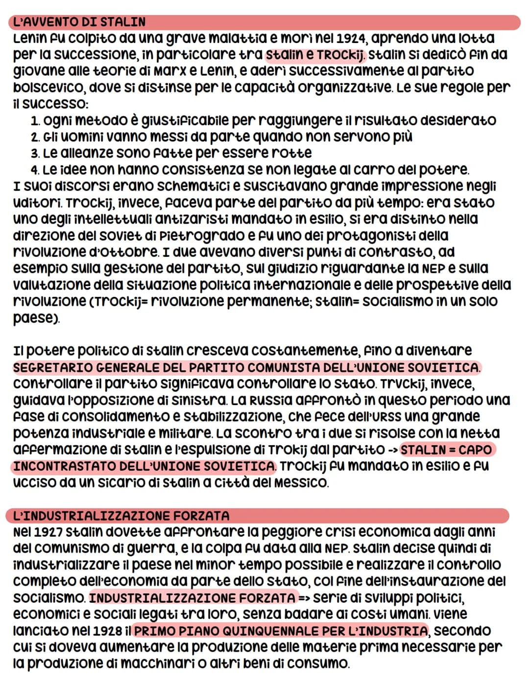 La Rivoluzione Russa
Durante tutto l'Ottocento in Russia prevalse ancora il conservatorismo
politico e sociale ed il potere autocratico dell