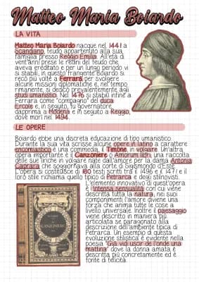 Know MATTEO MARIA BOIARDO - l’ORLANDO INNAMORATO - Letteratura italiana  thumbnail