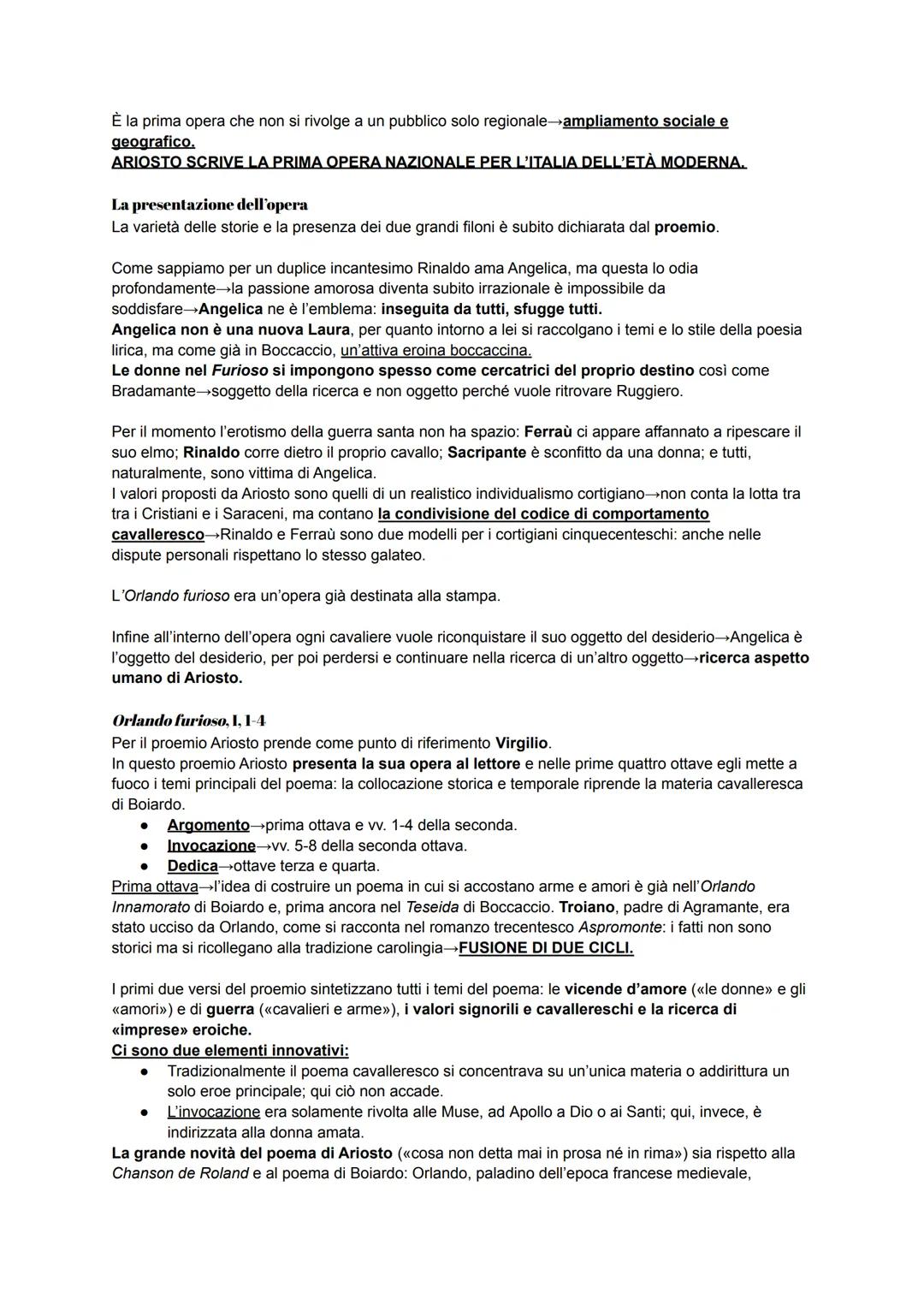 Introduzione
Ariosto, insieme a Machiavelli, è uno dei principali scrittori rappresentativi del Rinascimento
italiano: un'incarnazione più g