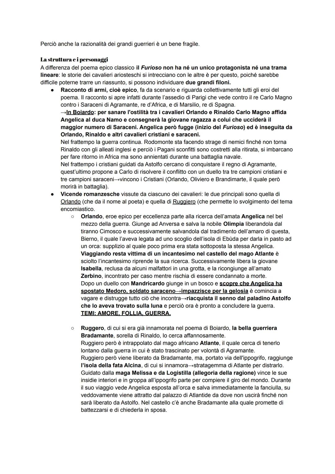 Introduzione
Ariosto, insieme a Machiavelli, è uno dei principali scrittori rappresentativi del Rinascimento
italiano: un'incarnazione più g