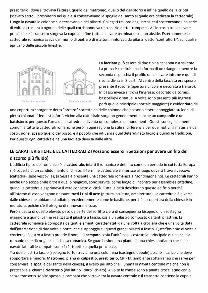 CONTESTO STORICO
Il romanico è uno stile tipicamente medievale ed è un movimento artistico appartenente al
medioevo insieme al gotico. Il ro