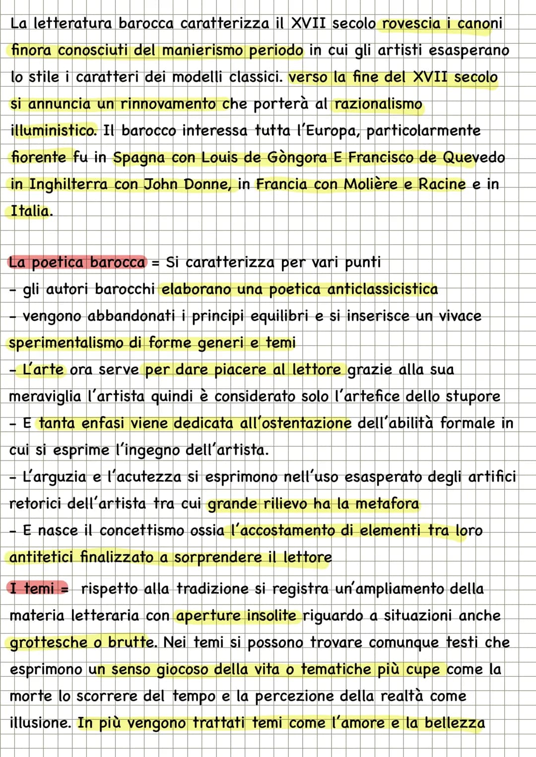 IL SEICENTO
Il Barocco è un periodo tra il XVII e il XVIII secolo che coinvolse
filosofia, letteratura, arte ( architettonica e scultorea ) 