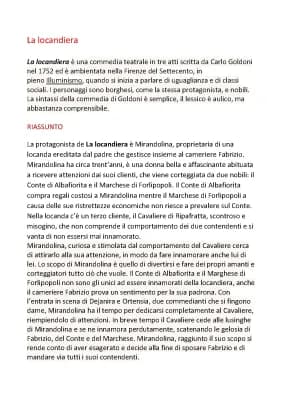 Know LA LOCANDIERA-GOLDONI thumbnail