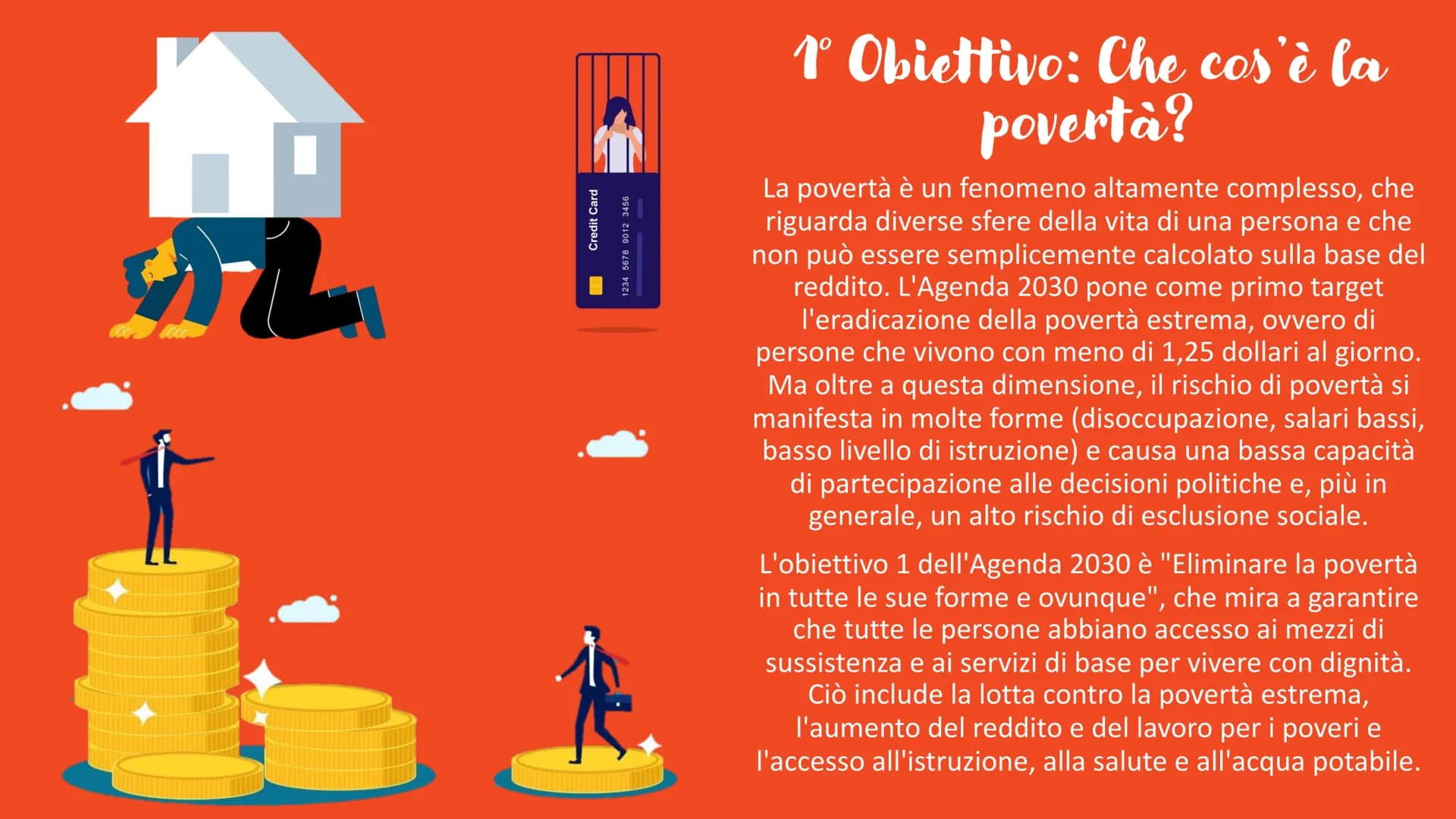X
8
Agenda
2030
Wo
ợ SUSTAINABLE
DEVELOPMENT
GOALS
Cos'è
l'Agenda
2030?
L'Agenda 2030 rappresenta
il nuovo quadro di
riferimento globale per