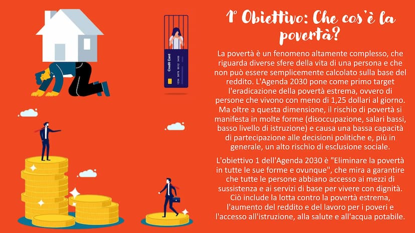 X
8
Agenda
2030
Wo
ợ SUSTAINABLE
DEVELOPMENT
GOALS
Cos'è
l'Agenda
2030?
L'Agenda 2030 rappresenta
il nuovo quadro di
riferimento globale per