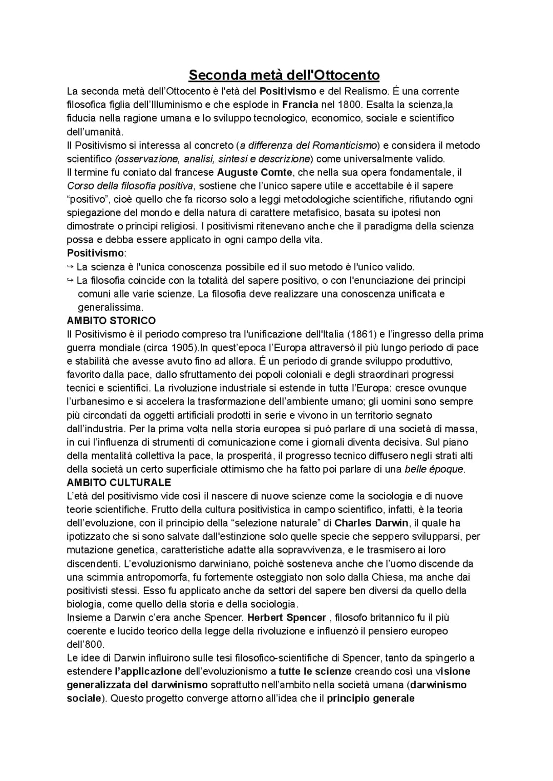 Positivismo Italiano e Darwinismo Sociale: Un Viaggio nel Tempo