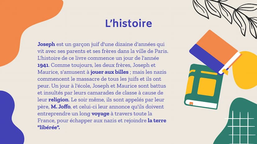 UN SAC DE
billes
Luce Joan Ruffato 3ªE 01
Index
Introduction
Les informations
essentielles sur ce livre
02
04
L'auteur
La vie de l'auteur et