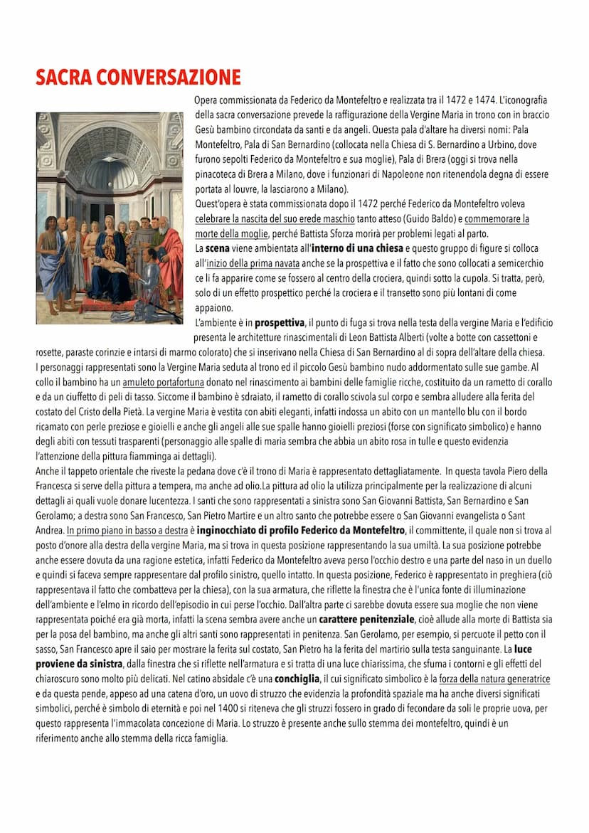PIERO DELLA FRANCESCA
Piero della Francesca è un artista importante del 400. Nasce a Borgo Sansepolcro (oggi Sansepolcro, in Toscana vicino 