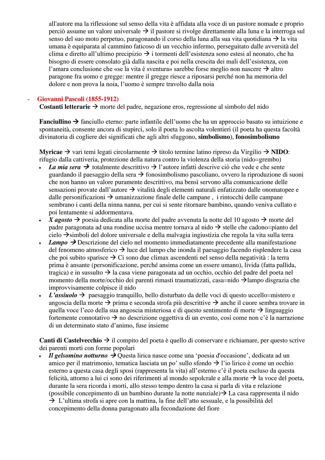UOMO - NATURA Italiano
Giacomo Leopardi (1798-1837)
1 fase → pessimismo storico → la natura è benefica e produce solide illusioni
2 fase → p