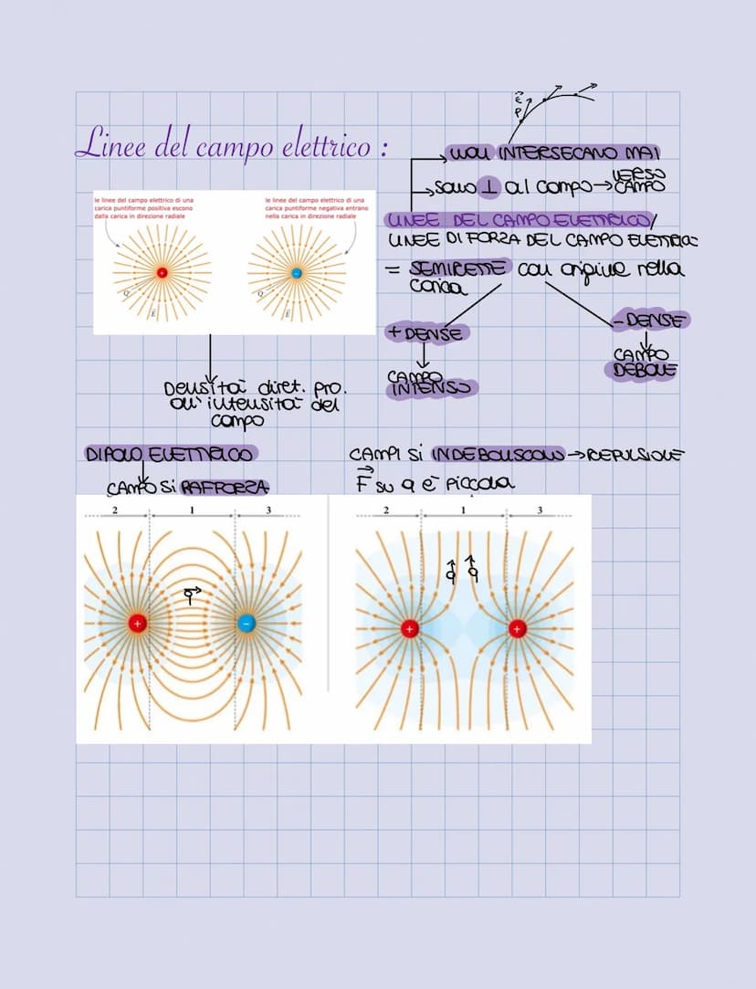 Campo elettrico:
Campo= modificazione dello spazio dovuta da qualcosa
Campo vettoriale= è una funzione che associa ad ogni punto un solo vet