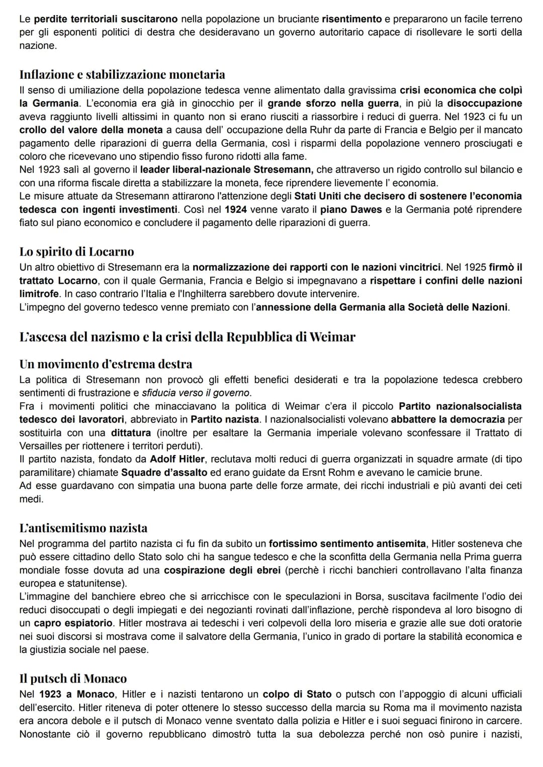 CAP 8
Il dopoguerra tedesco
I socialdemocratici al governo
9 novembre 1918, 2 giorni dopo la fine della Prima guerra mondiale, l'imperatore 