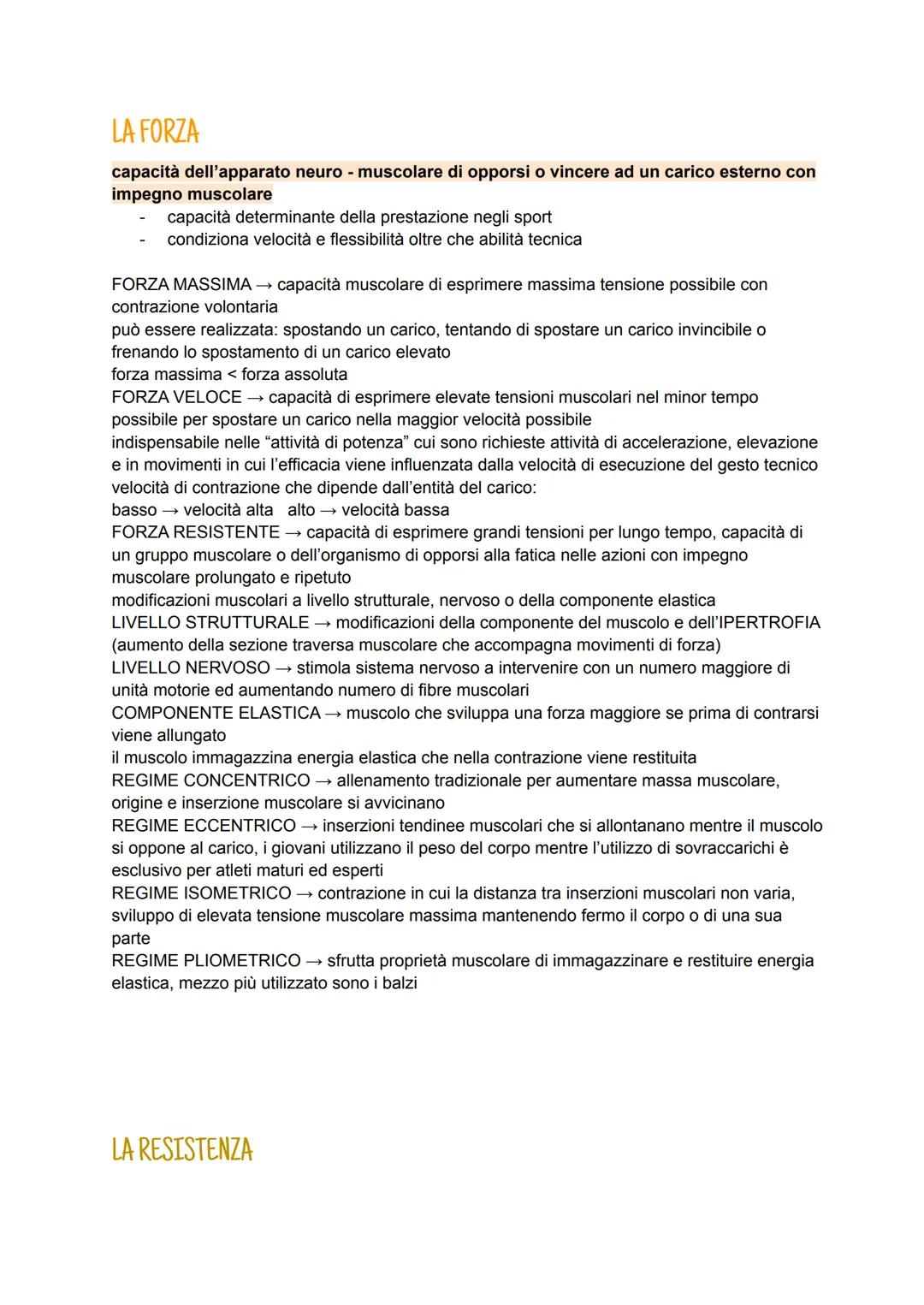 LE CAPACITÀ CONDIZIONALI
livello di capacità raggiunto dall'organismo di un soggetto
BUONA CONDIZIONE FISICA quando è possibile prolungare u