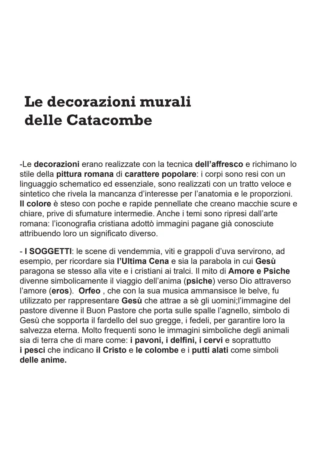 eLucchesi toGrafie
L'Arte Paleocristiana e
Bizantina
ARTE PALEOCRISTIANA: si riferisce alla produzione artistica che fiorì tra il
I e il VI 