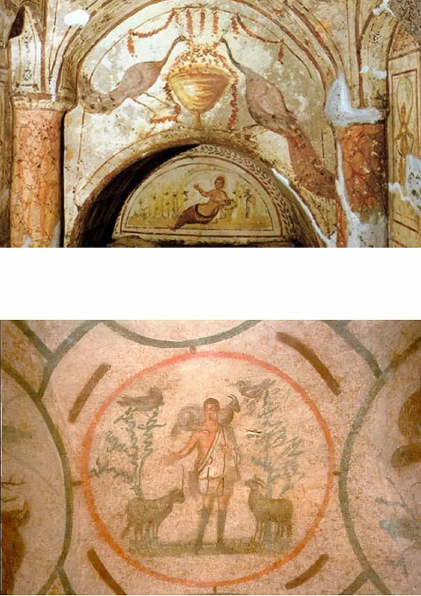 eLucchesi toGrafie
L'Arte Paleocristiana e
Bizantina
ARTE PALEOCRISTIANA: si riferisce alla produzione artistica che fiorì tra il
I e il VI 