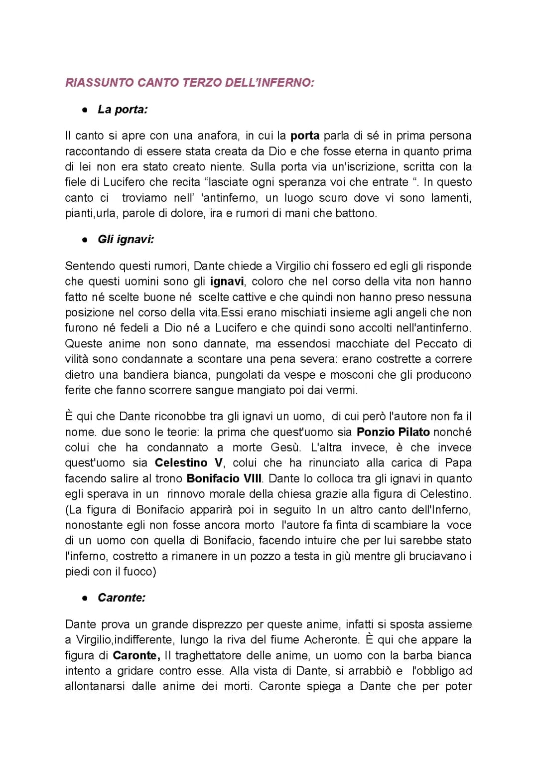 Terzo e Quinto Canto dell'inferno🔥