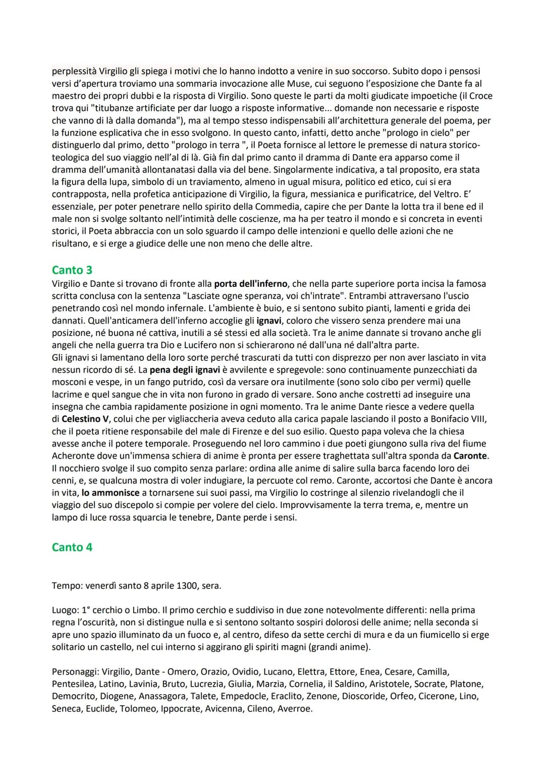 Divina Commedia
Introduzione e Generalità
Riassunto:
Il poema all'inizio si intitolava Commedia ma già Boccaccio lo definì Divina Commedia. 
