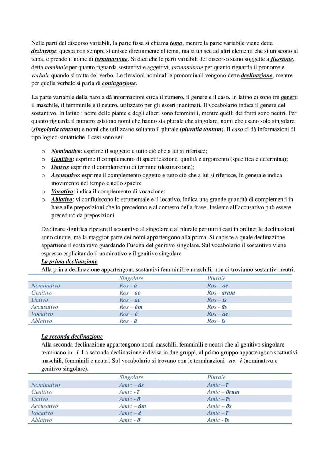 LATINO
Che cos'è la grammatica
La grammatica è la scienza che studia come funziona una lingua, l'insieme delle regole che permettono a una
l