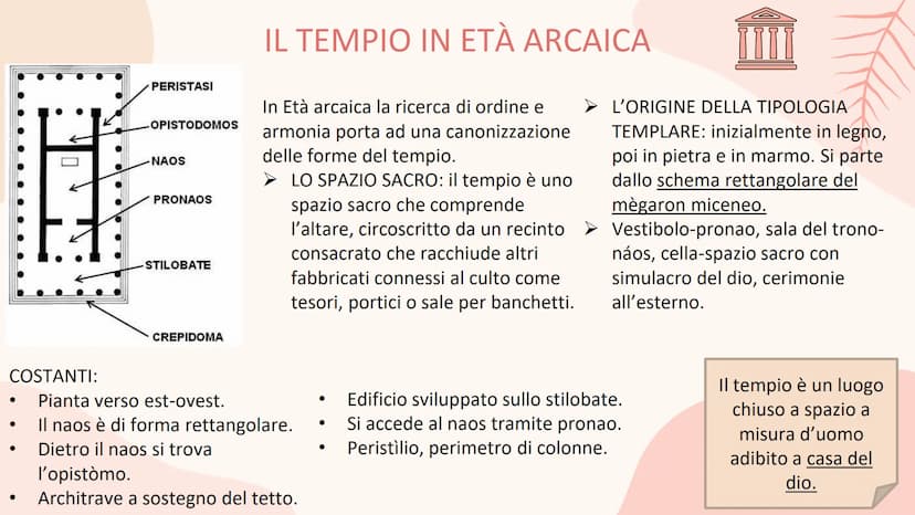 L'ARTE GRECA
ED ELLENISTICA
<< Le più alte forme del bello sono
l'ordine e la simmetria e il
definito>>.
Aristotele, Metafisica Ms
Stile
geo