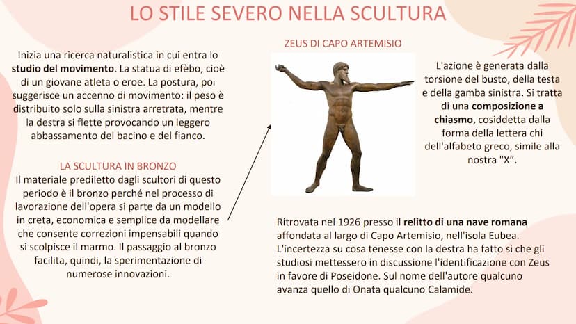 L'ARTE GRECA
ED ELLENISTICA
<< Le più alte forme del bello sono
l'ordine e la simmetria e il
definito>>.
Aristotele, Metafisica Ms
Stile
geo