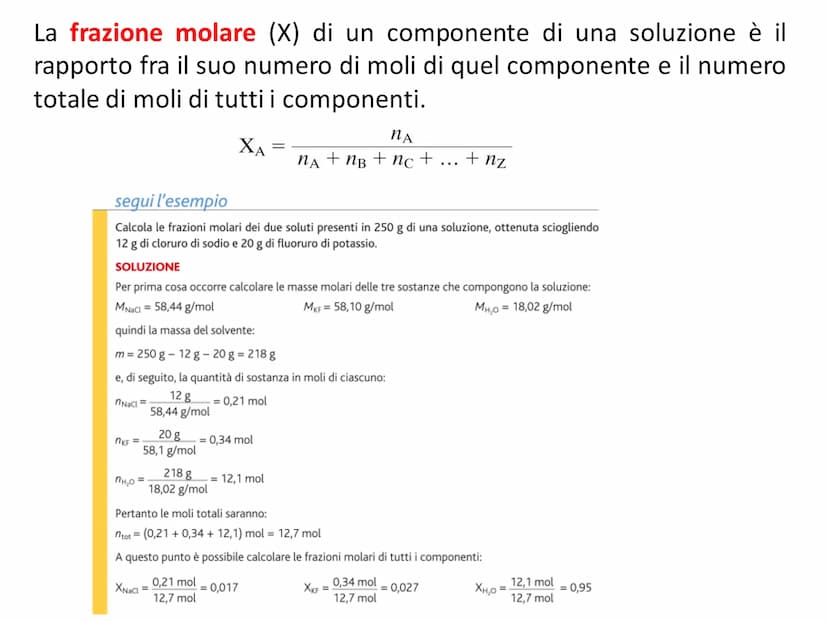 LE SOLUZIONI Le soluzioni sono miscugli omogenei i cui
costituenti conservano le loro proprietà.
• Nelle soluzioni il solvente è il componen