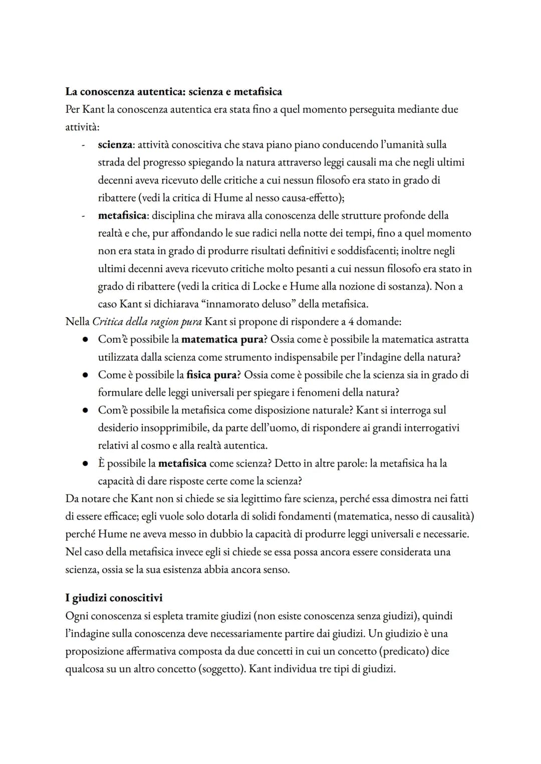 IMMANUEL KANT
Kant e l'illuminismo
Il pensiero di Immanuel Kant, pur essendo estremamente originale, si colloca nel clima
culturale dell'ill