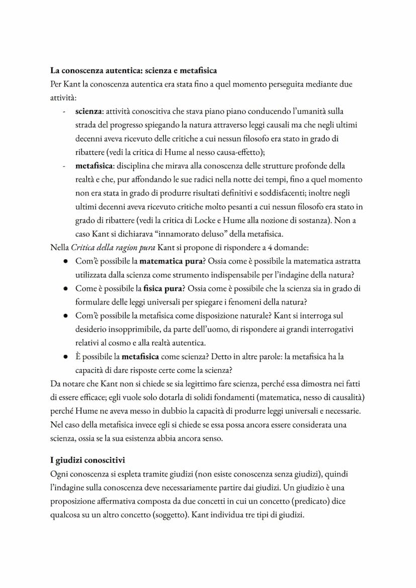 IMMANUEL KANT
Kant e l'illuminismo
Il pensiero di Immanuel Kant, pur essendo estremamente originale, si colloca nel clima
culturale dell'ill