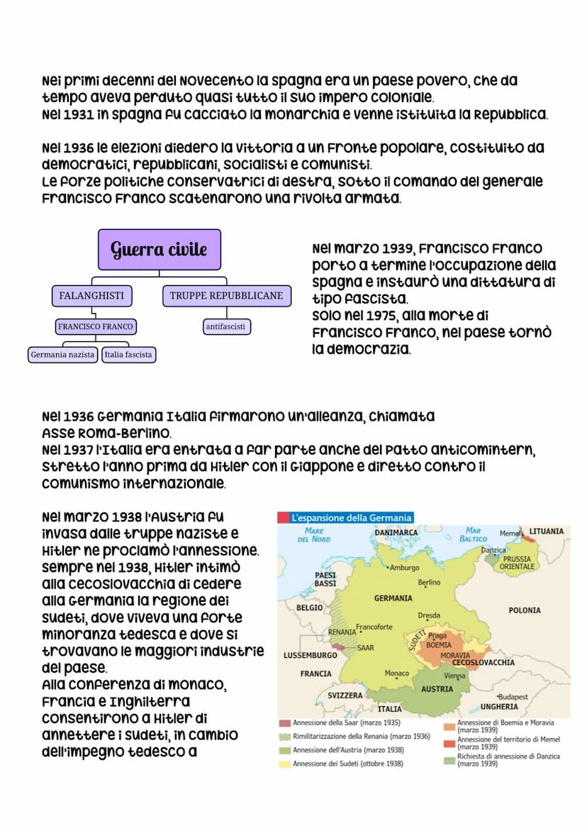 Il nazismo
1. La debole repubblica di weimar e l'ascesa di Hitler
Dopo la prima guerra mondiale la Germania divenne una repubblica
democrati