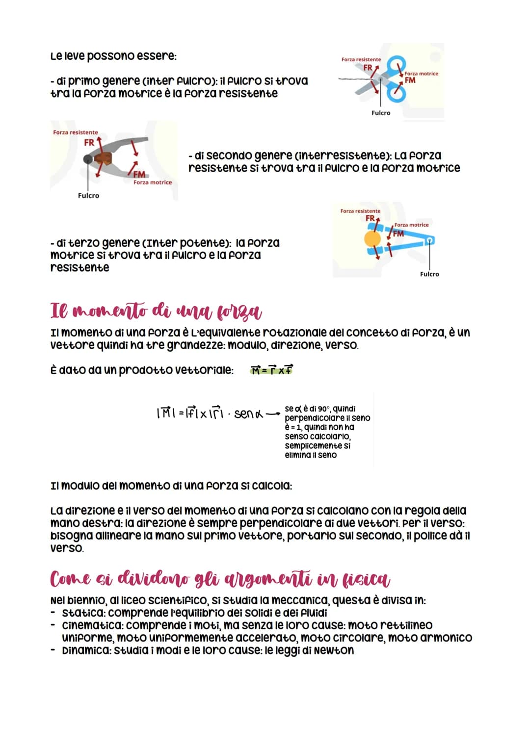 
<h2 id="definizionidibase">Definizioni di base</h2>
<p>Il punto materiale è una semplificazione utilizzata in fisica per indicare un oggett