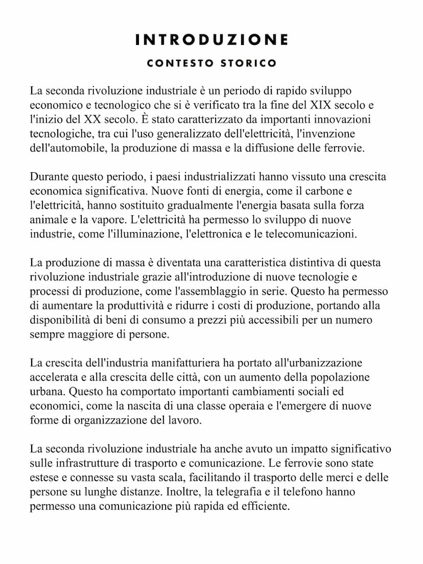 Electricine
ALEXANDER DI MARTINO
LA SECONDA RIVOLUZIONE
INDUSTRIALE
NUOVA EDIZIONE
Eclairage de Luxe INTRODUZIONE.........
CONTESTO STORICO 