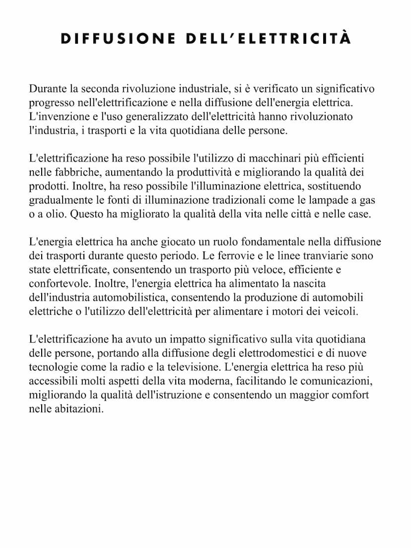 Electricine
ALEXANDER DI MARTINO
LA SECONDA RIVOLUZIONE
INDUSTRIALE
NUOVA EDIZIONE
Eclairage de Luxe INTRODUZIONE.........
CONTESTO STORICO 