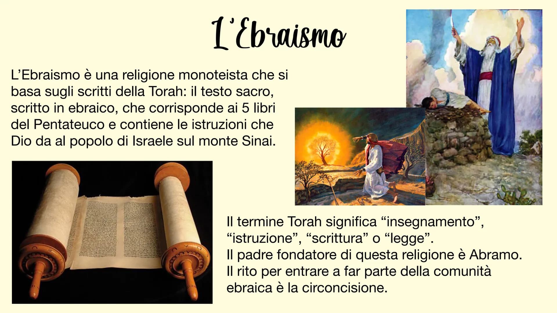 le Religioni le Cristianesimo
Il Cristianesimo è una religione monoteista il cui fondatore è
Gesù, morto e risorto per la salvezza dell'uman