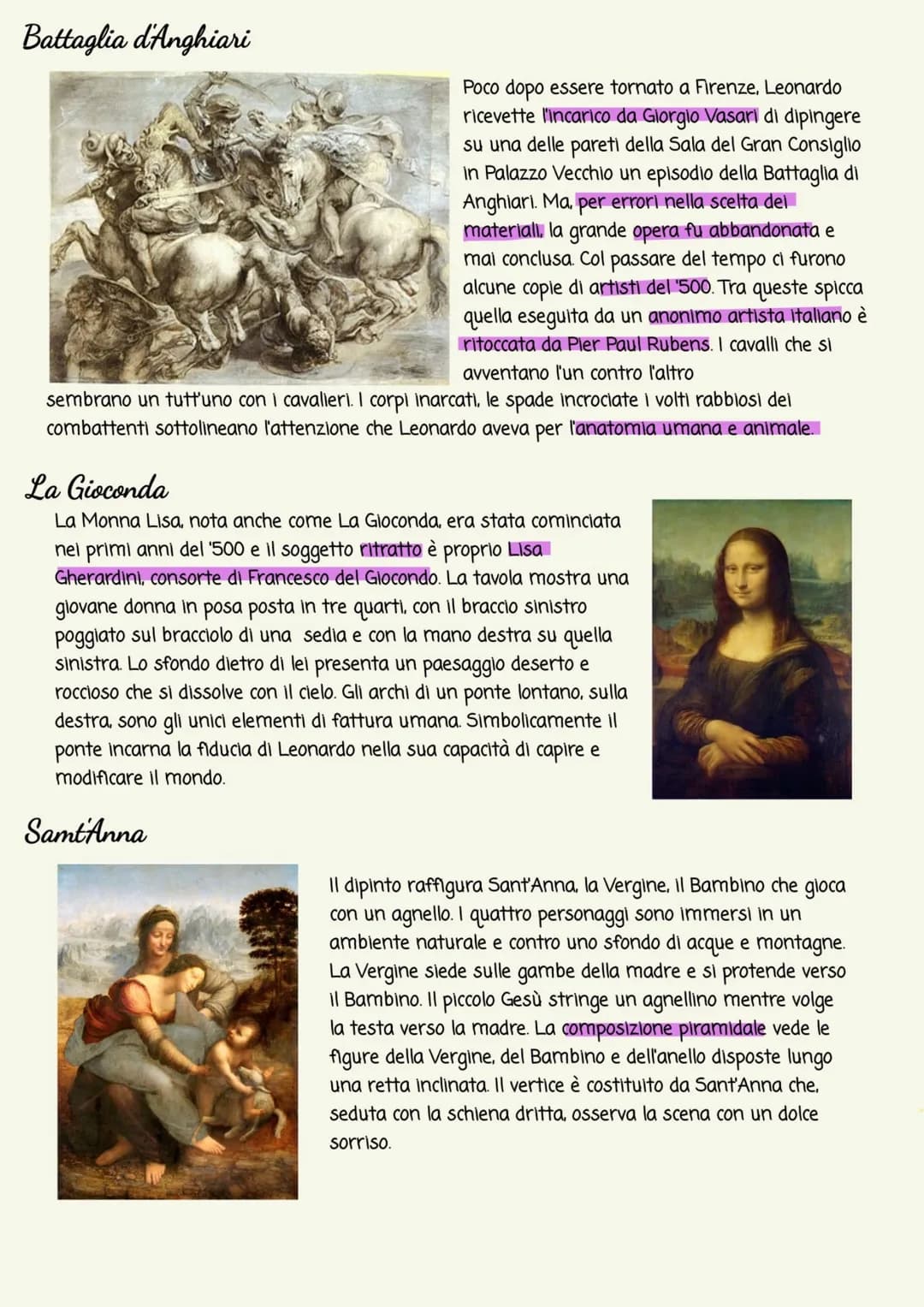 Leonardo da Vinci (1452-1519)
Leonardo nasce a Vinci, Firenze, il 15 aprile 1452 da una relazione illegittima.
Egli veniva definito (homo se