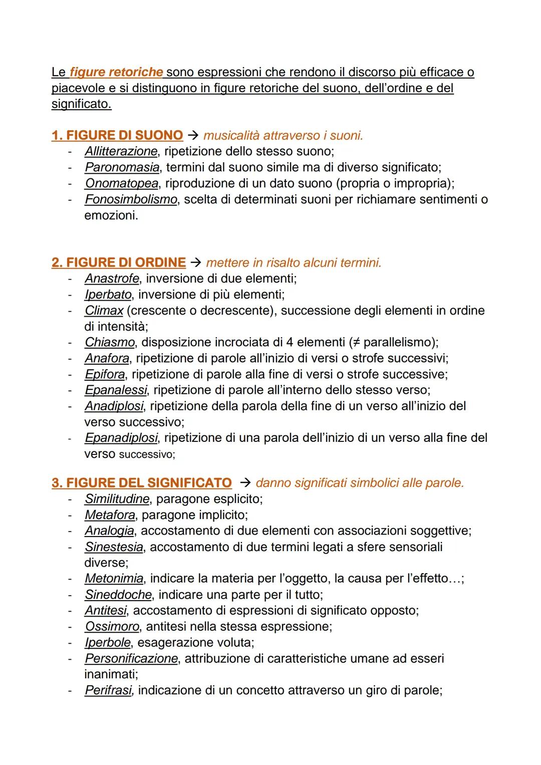 Analisi del testo poetico
→Testo in versi
Successione di parole che hanno un determinato numero di sillabe; dal
latino vertere (volgere).
La