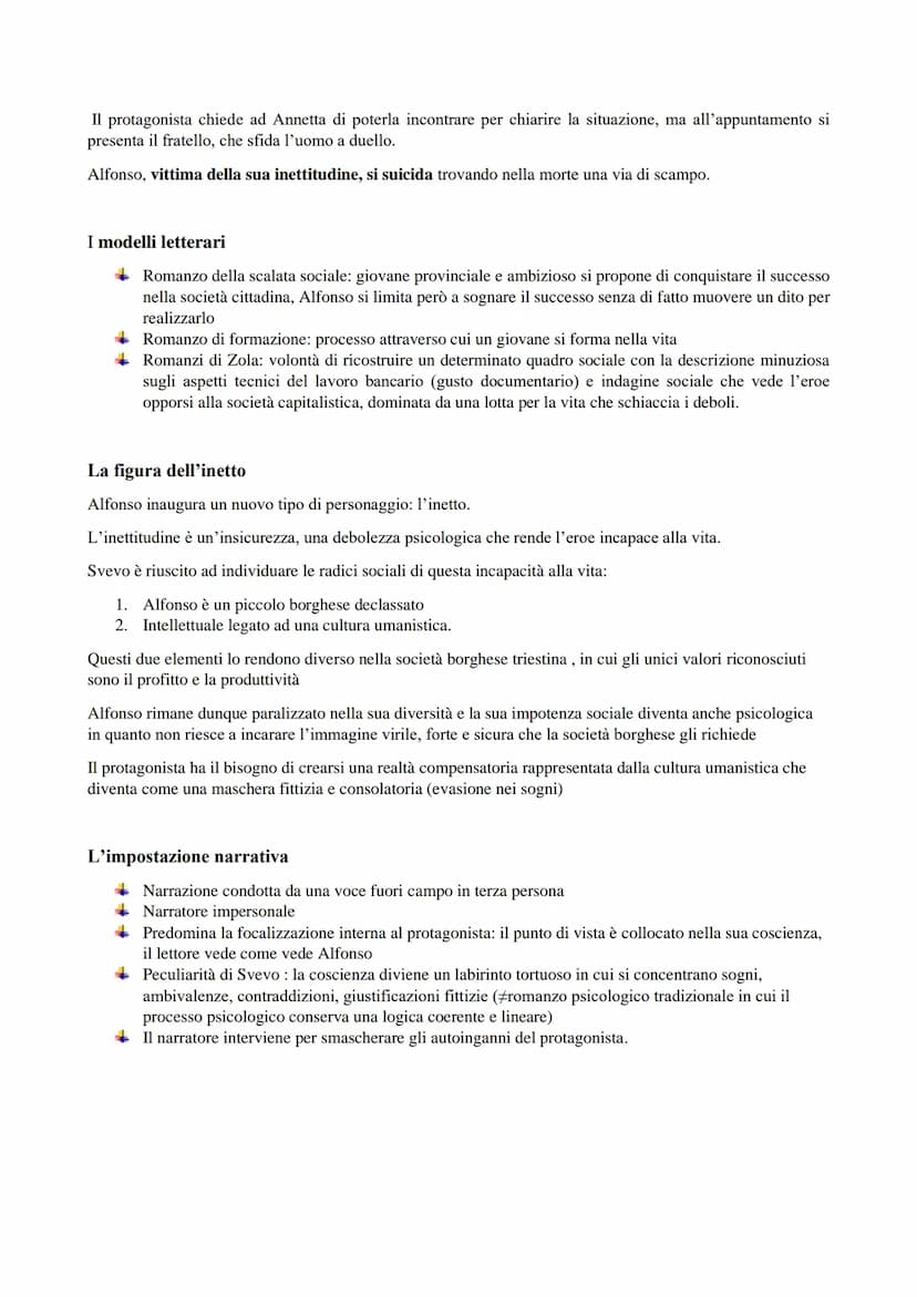 Italo Svevo
●
●
●
●
Nasce a Trieste da una famiglia borghese di origine ebrea
Conduce studi prevalentemente commerciali e studia la letterat