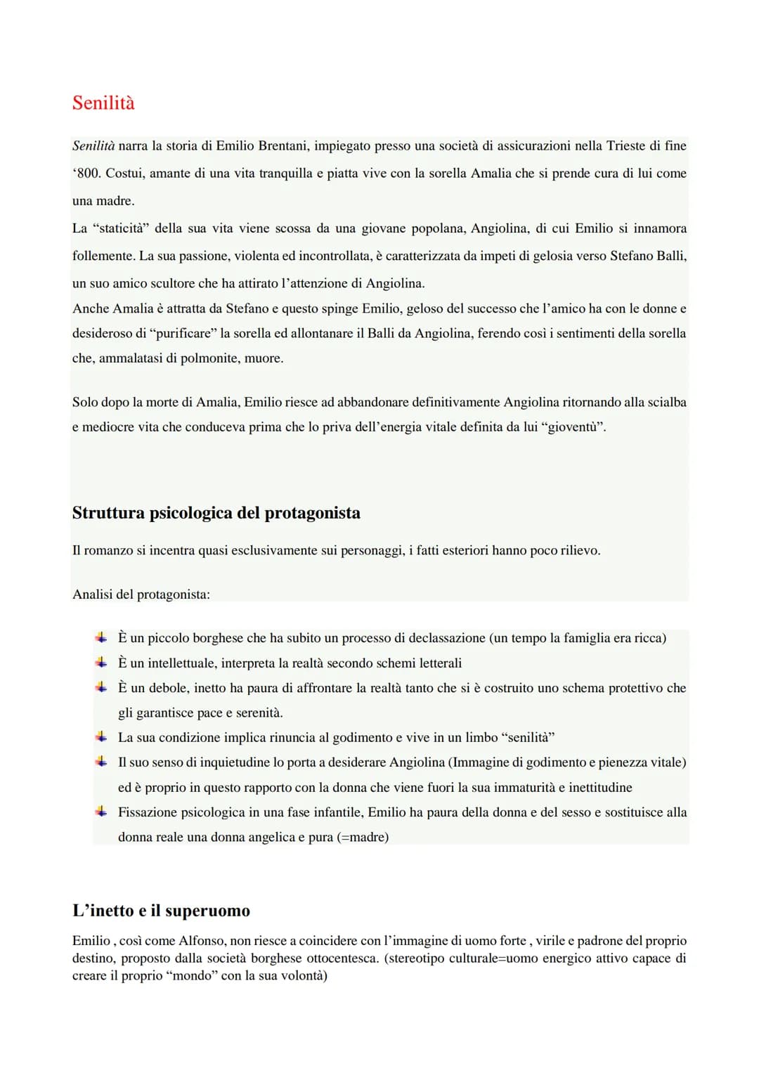 Italo Svevo
●
●
●
●
Nasce a Trieste da una famiglia borghese di origine ebrea
Conduce studi prevalentemente commerciali e studia la letterat