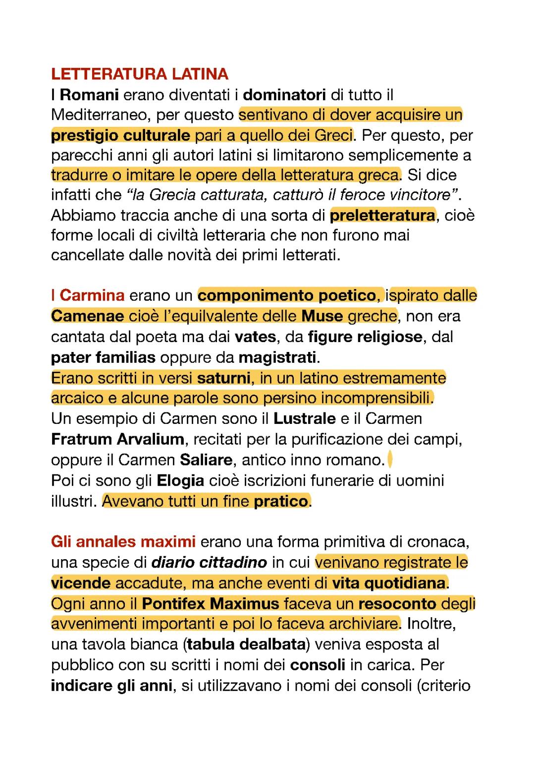 Le origini della letteratura latina: Livio, Ennio, Nevio e le Leggi delle 12 Tavole