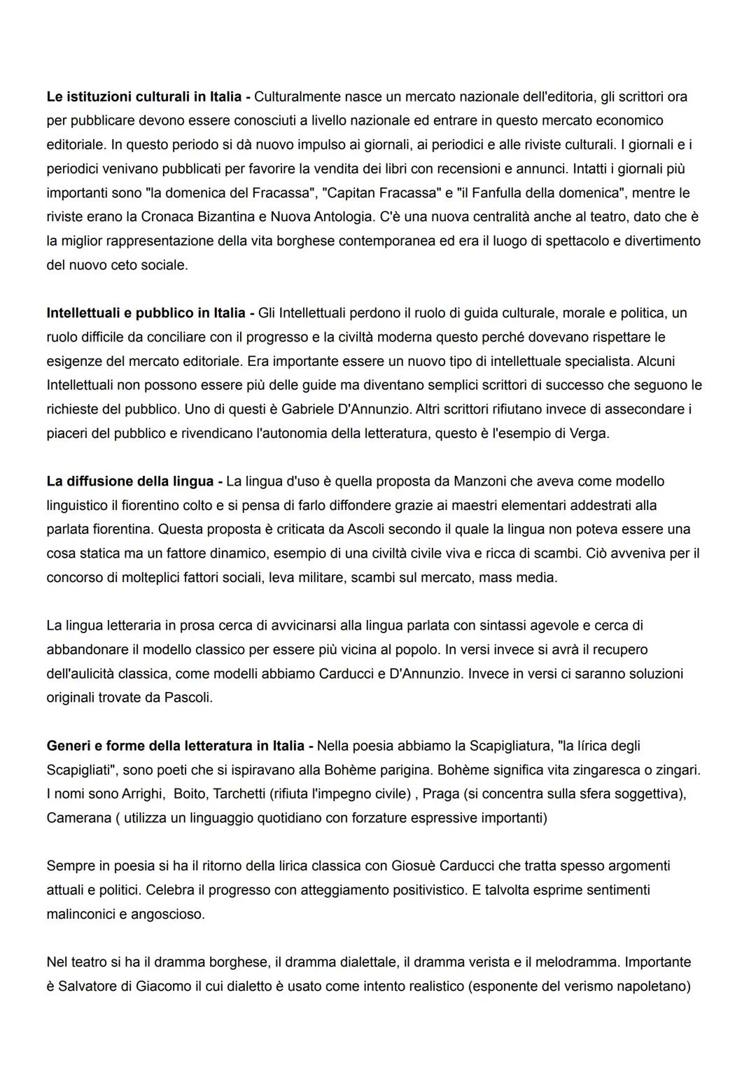 
<p>Il Naturalismo è una corrente letteraria che si sviluppa in Francia tra il 1870 e il 1890 circa, durante il periodo positivista. La corr