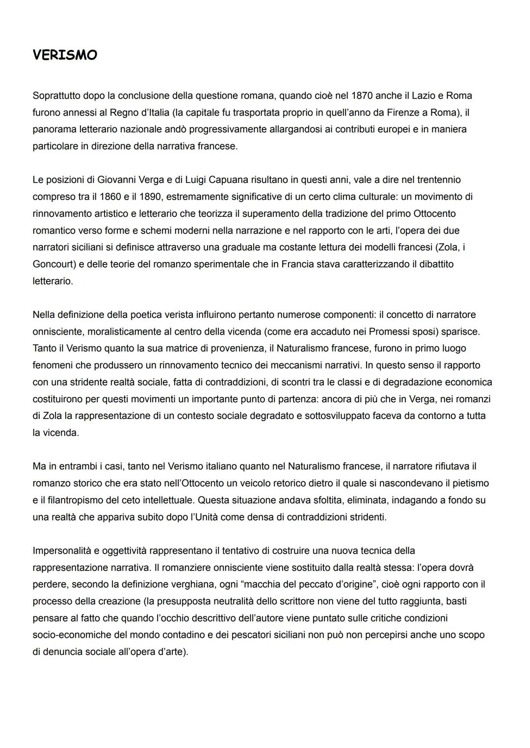 
<p>Il Naturalismo è una corrente letteraria che si sviluppa in Francia tra il 1870 e il 1890 circa, durante il periodo positivista. La corr