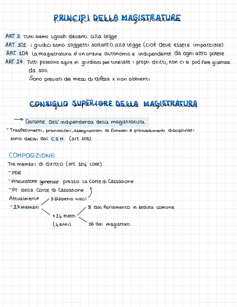 Prevista dalla II parte della costituzione, art. 101-113
Titolare della funzione esecutiva (= giudicare i conflitti applicando la legge)
FUN