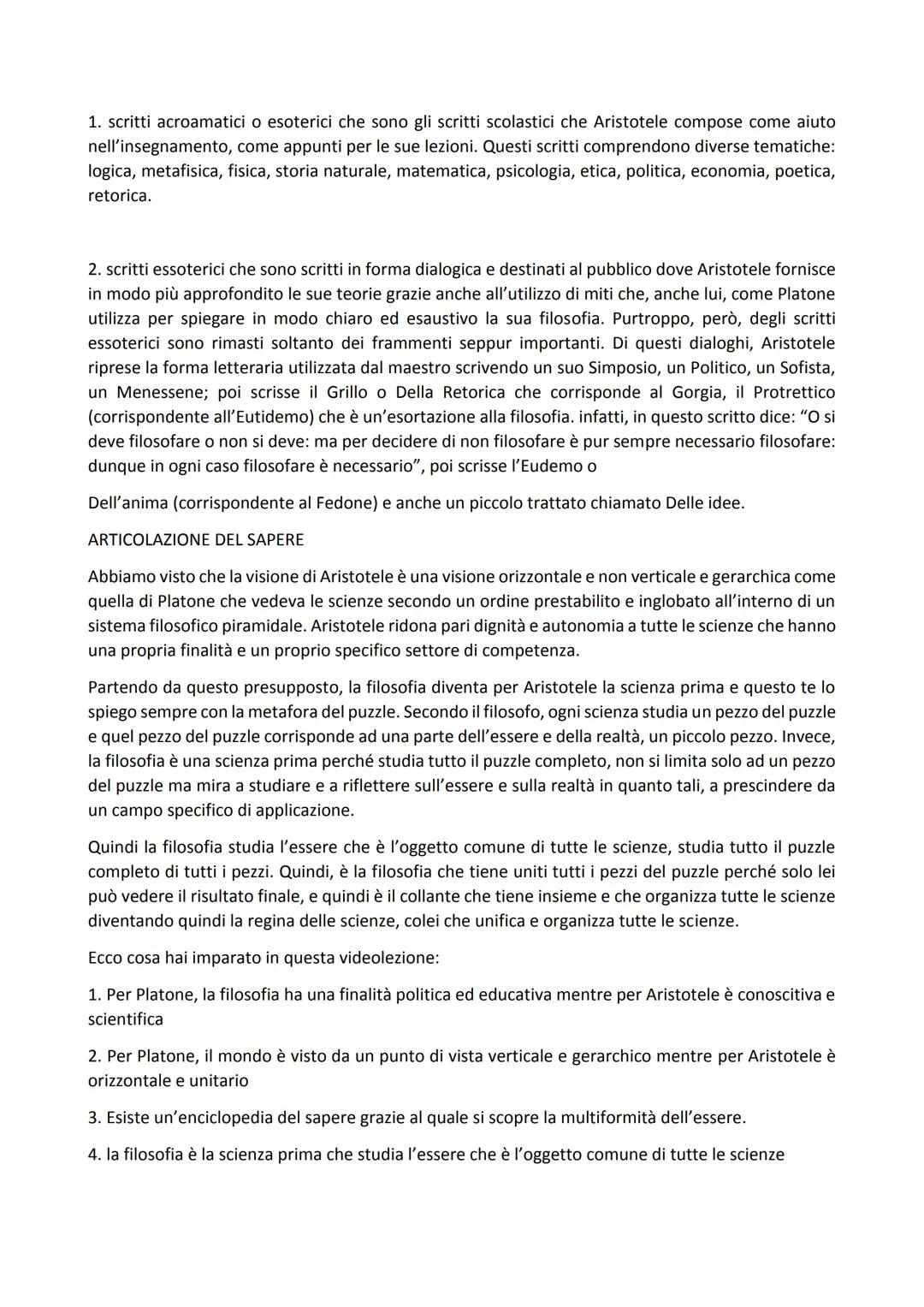# ARISTOTELE

VITA

Aristotele nacque a Stagira nel 384 a.C e, a soli 17 anni, diventa discepolo di Platone entrando nella
sua scuola dove v
