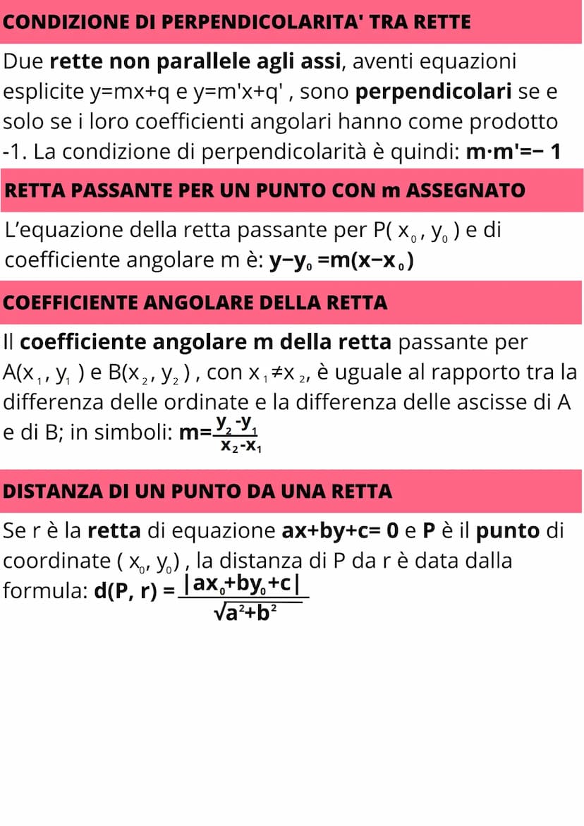 RETTE NEL PIANO
CARTESIANO
NO
U3
DISTANZA
1/
La distanza tra due punti A( x₁, y₁) e B(x₂, y₂), aventi la
stessa ascissa, è uguale al valore 