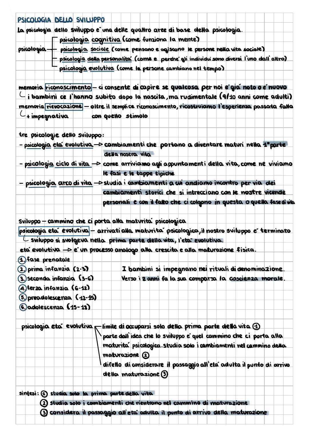 Psicologia dello sviluppo