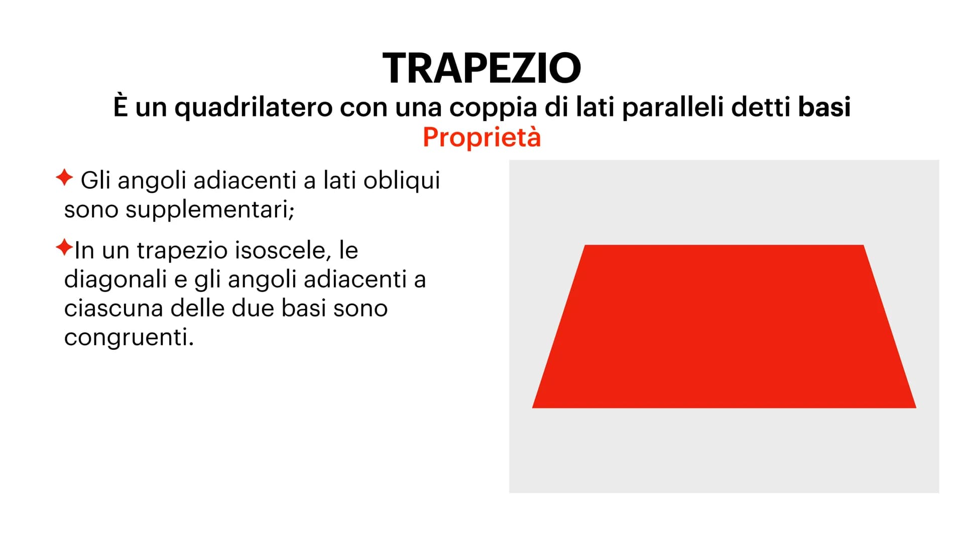 Tutto sui Quadrilateri: Trapezio Isoscele, Parallelogramma e Altri