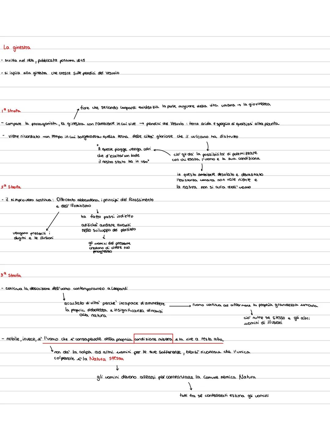 La Ginestra Leopardi 