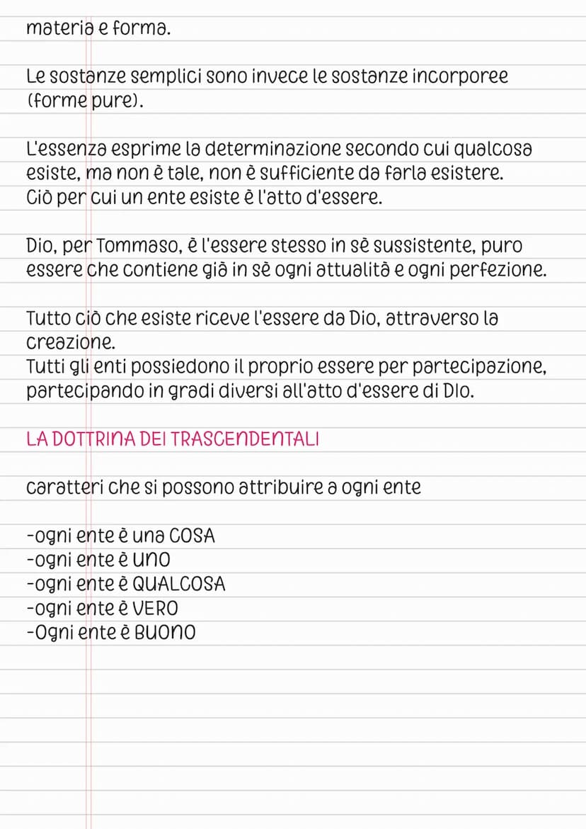 Tommaso d'Acquino
Tutti gli uomini tendono al sapere
1) Ogni cosa tende alla propria perfezione.
La perfezione dell'uomo si può riconciliare