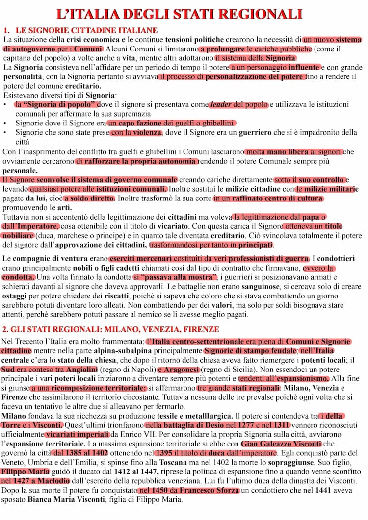 Know L’Italia degli stati regionali thumbnail