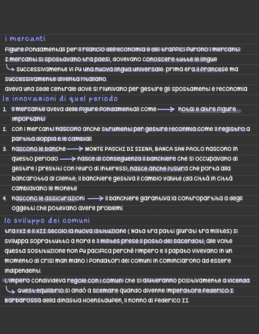 Una nuova istituzione
Il comune
La nascita dei comuni
Fino ad ora abbiamo visto que istituzioni: il papato e l'impero.
Nell'11 secolo nascon
