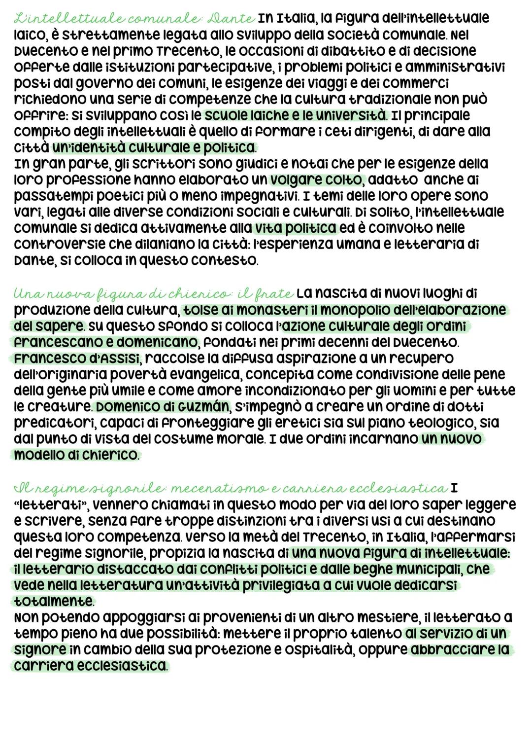 # Letteratura, lingua, società
I LIBRI, LE IMMAGINI, LA VOCE

Nel Duecento e nel Trecento, gli scrittori non guadagnavano denaro grazie
alle