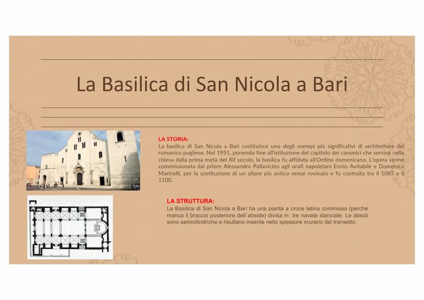 Anno scolastico 2021/2022
L'ARTE ROMANICA
E LE SUE BELLEZZE Uno sguardo generale...
Il romanico si sviluppa dalla fine del X secolo fino all