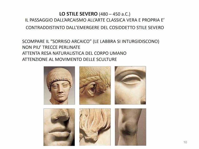 LA SCULTURA GRECA
1 Dama di Auxerre, 630 a.C. ca., calcare, h. 65 cm;
Parigi, Louvre
LA SCULTURA DEDALICA
SI SVILUPPO' A CRETA (ELENIZZATA)
